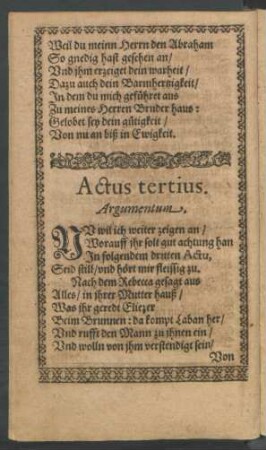 Actus tertius. Argumentum.