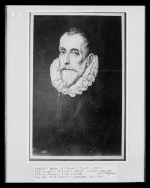 Bildnis des Don Rodrigo Vázquez