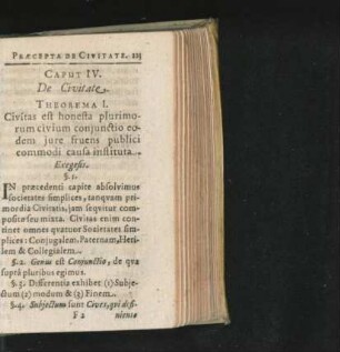 Caput IV. De Civitate.