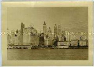 Skyline von Lower Manhatten, New York City