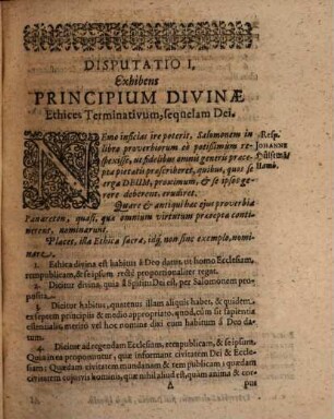 Ethica sacra hoc est Commentarius super proverbia Salomonis