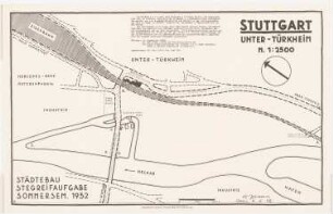 Städtebau, Stegreifaufgabe 3 Sommersemester 1932: Aufgabenstellung