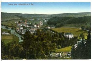 Hohenfichte. Blick auf Hohenfichte