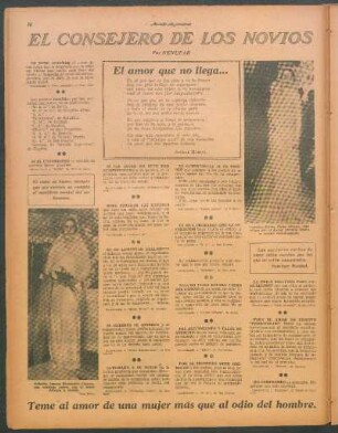 Seguro como estara usted del cariño