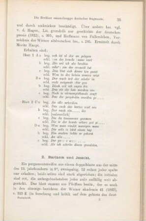 2. Barlaam und Josafat.