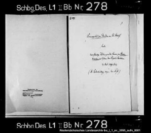 Verzeichnis der verkauften Speicher