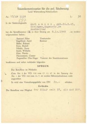 Amann, Karl