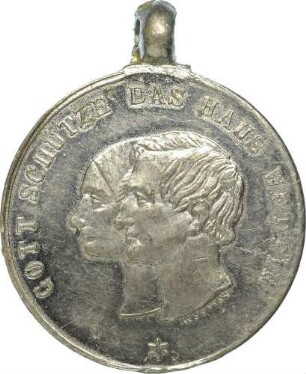 König Johann und Amalie Auguste - Goldene Hochzeit