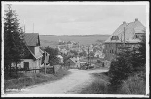Carlsfeld. Blick auf Carlsfeld