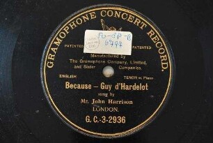 Because / Guy d'Hardelot