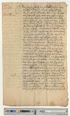 Herzog Johann Albrecht zu Mecklenburgs Turauer Abschied. "Herzog Johan Albrechten zu Mecklenburgk Consens auf Turow" (für die Bassewitzen).