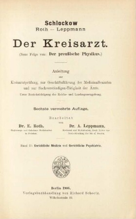 2: Gerichtliche Medizin und gerichtliche Psychiatrie