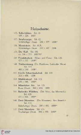 Holzschnitte