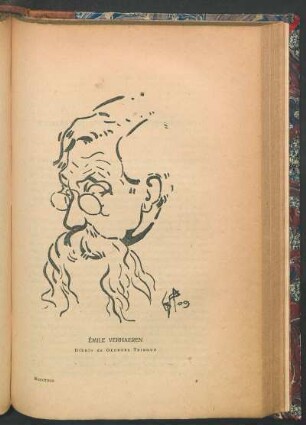 Émile Verhaeren [Dibujo]