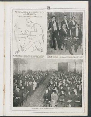 Asociación Filarmónica Argentina : Concierto del compositor Chimenti