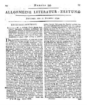 Jetze, F. C.: Logik oder Vernunftlehre. Zum Selbstunterricht für Militaristen und andere. Liegnitz, Leipzig: Siegert 1798