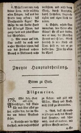 Allgemeine [Num. 178-191] – Besondre 1. Wahres Christenthum [Num. 192-217]