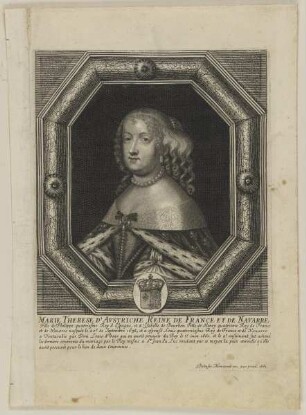 Bildnis der Marie Therese d'Austriche