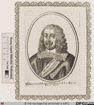 Bildnis William Cavendish, 1620 Viscount Mansfield, 1628 Earl u. 1665 1. Duke of Newcastle