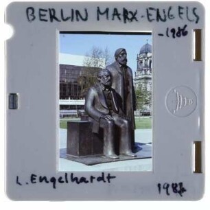 Berlin, Engelhardt, Marx-Engels-Gruppe,Berlin, Marx-Engels Forum
