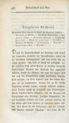 Achtzehnter Abschnitt