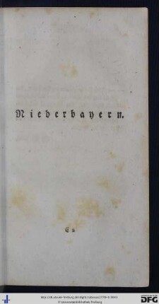 Niederbayern.
