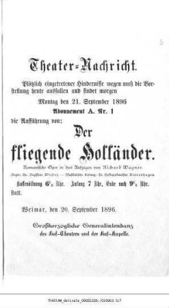 Der fliegende Holländer