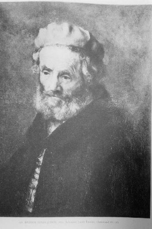 Reproduktion von Gemälden von Rembrandt : Bildnis eines Juden