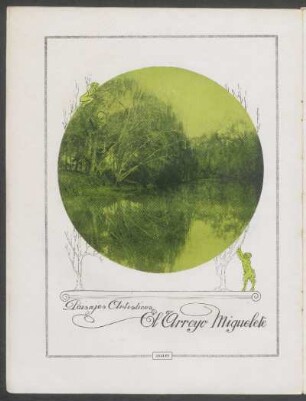 Paisajes artísticos: El Arroyo Miguelete - [Ilustración]