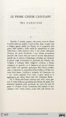 5: Le prime chiese christiane nel Canavese