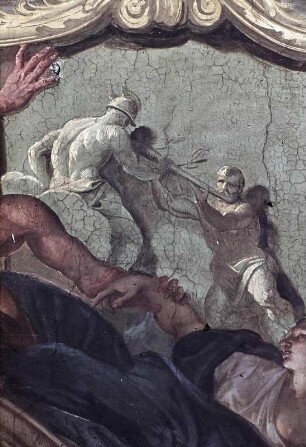 Architekturzone mit den irdischen Heldentaten des Herkules