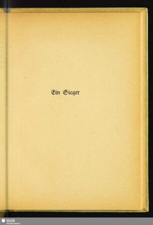 Ein Sieger
