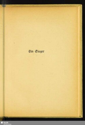 Ein Sieger