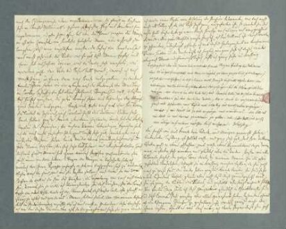 Brief von Jenny und Joseph von Laßberg, Eppishausen
                           27.09.1837