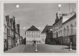 Itzehoe, Rathaus mit Marktplatz