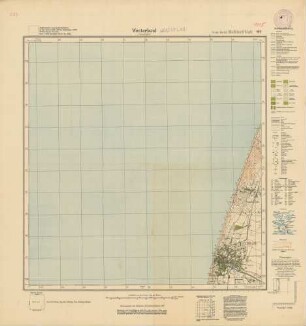 1015 Westerland (Insel Sylt) (4-cm-Karte) Meßtischblatt [alte Nr. 91]