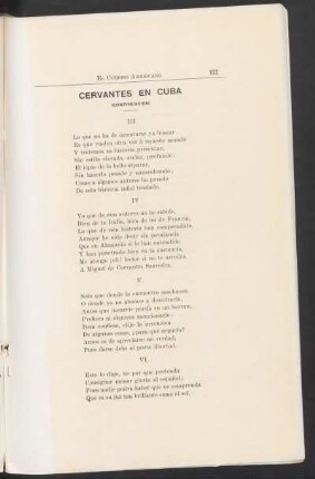 Cervantes en Cuba - (Continuación)