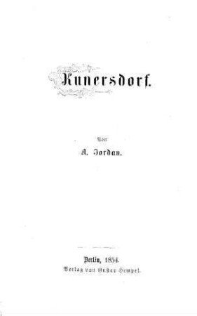 Kunersdorf