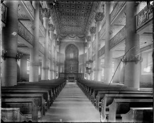 Karlsruhe Evangelische Stadtkirche Innenansicht