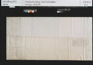 Rauhs Glück Fundgrube und Stolln über und unter dem Floßgraben bei Aue