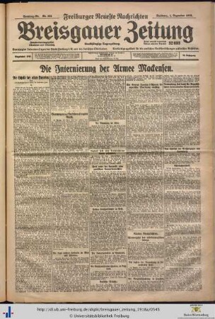 Nr. 332-360 (Dezember 1918)
