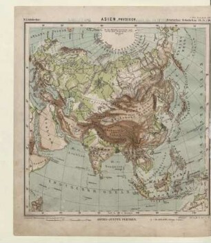 Asien, physisch