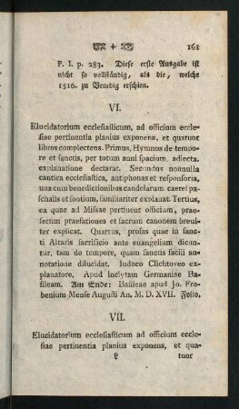 161-188, VI. - XV.