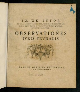 1-80, Observationes Iuris Feudalis
