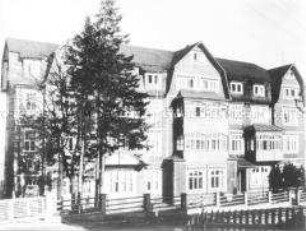 Aus der Firmengeschichte des VEB Leuna-Werke "Walter Ulbricht": Erholungsheim "Ernst Thälmann"