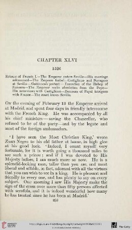 Chapter XLVI: 1526