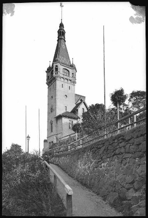Aussig. Aufgang zur Ferdinandshöhe (1897)