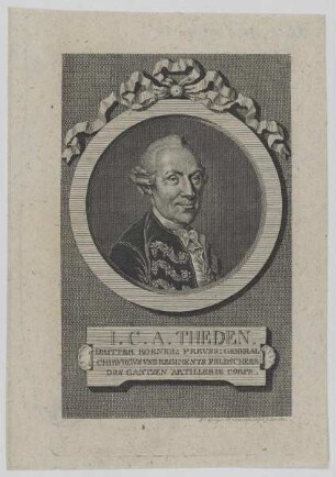 Bildnis des I. C. A. Theden