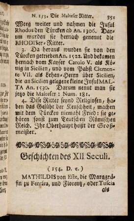 351-355, Geschichten des XII. Seculi; ...