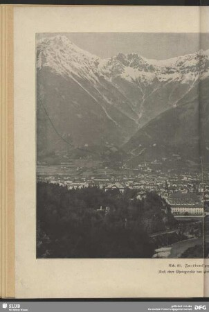 Innsbruck, gegen Norden gesehen
